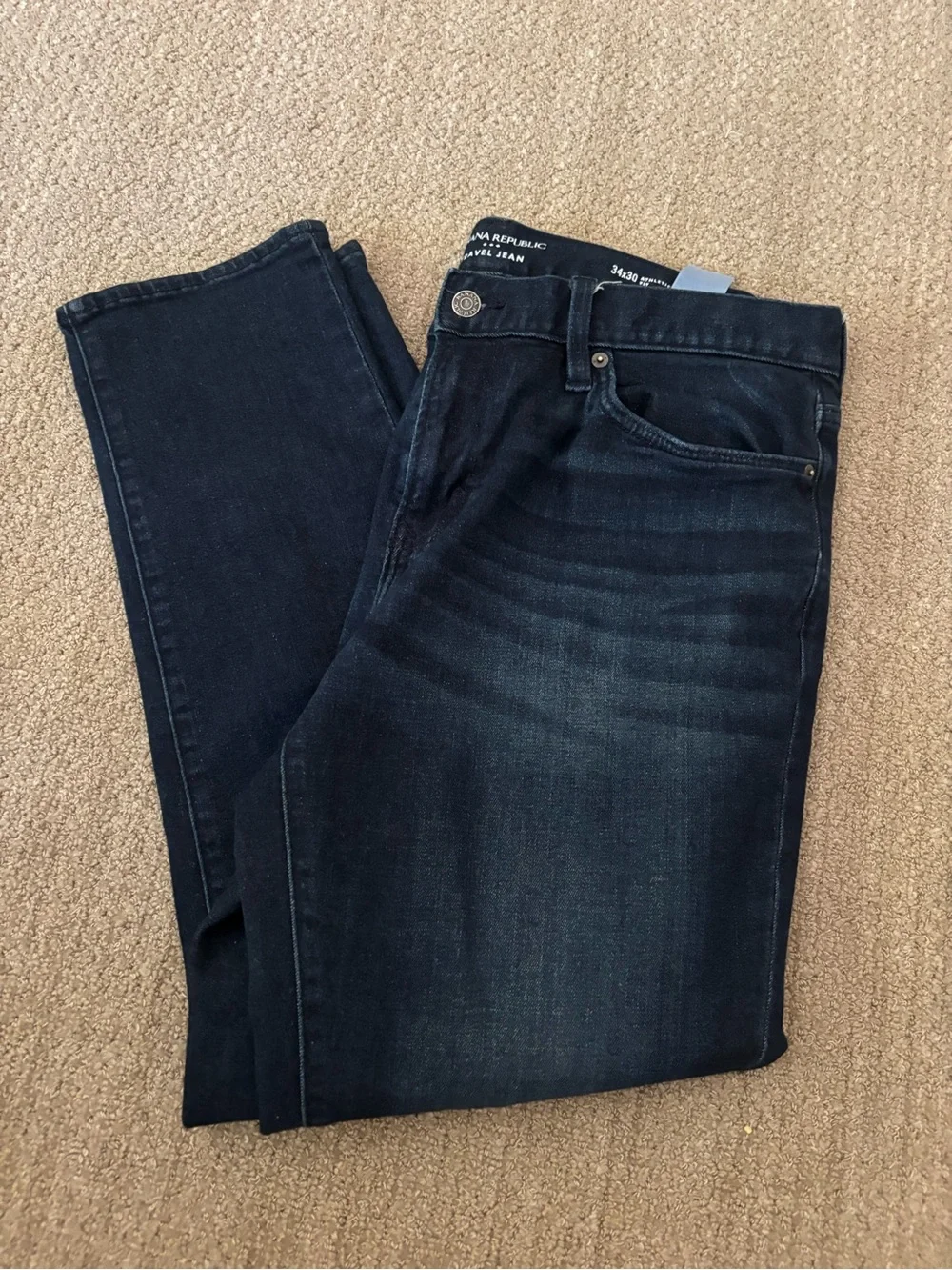 Banana Republic Men’s Slim Jeans in Dark Indigo